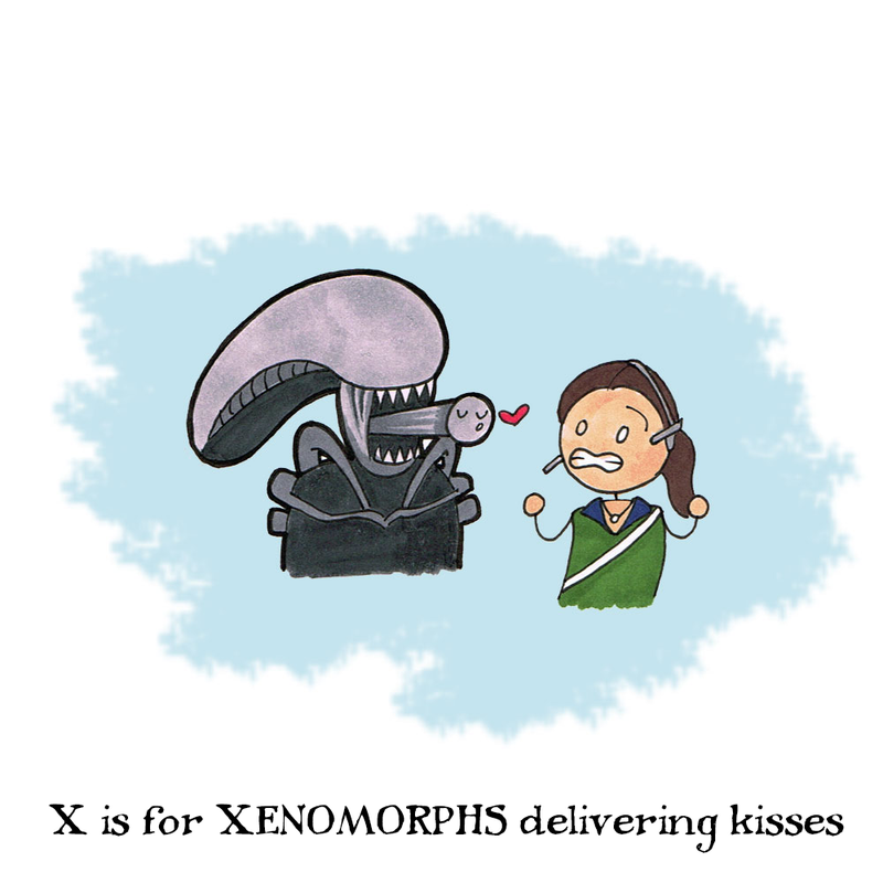 Illustration for article titled Learn Your ABCs With Our Video Game Horror Alphabet Book
